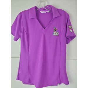 Lady Hagen Women's Golf Polo V-Neck Solid‎ SS Shirt Size S NWOT